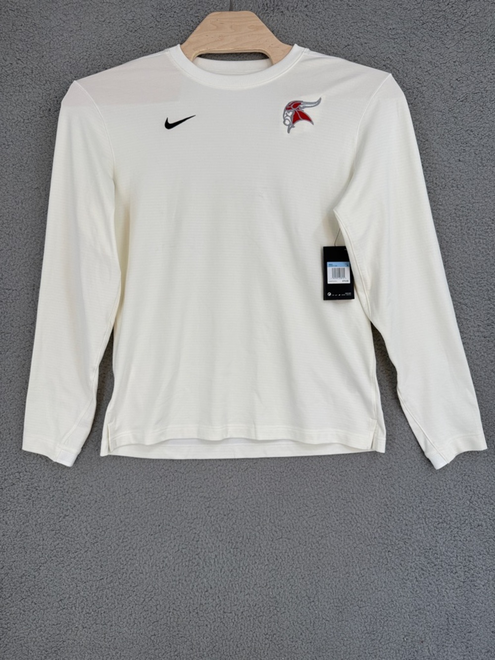 Minnesota Vikings Nike Dri-Fit Mens Medium crew neck long sleeve shirt Stretch